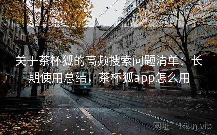 关于茶杯狐的高频搜索问题清单：长期使用总结，茶杯狐app怎么用