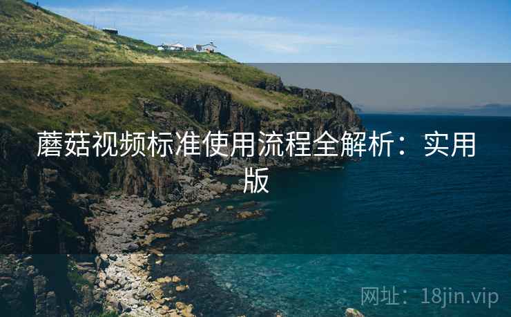 蘑菇视频标准使用流程全解析：实用版