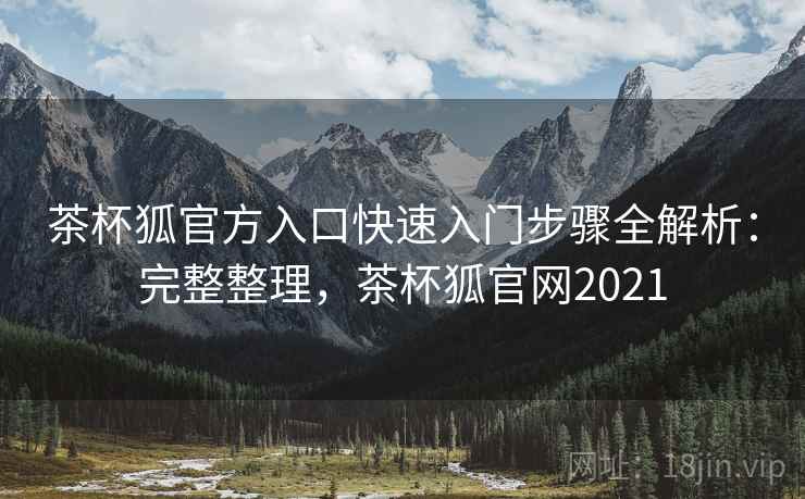 茶杯狐官方入口快速入门步骤全解析：完整整理，茶杯狐官网2021